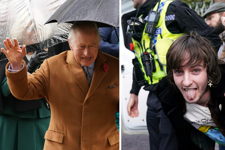 Eierwürfe auf König Charles: Polizei nimmt 23-Jährigen fest!