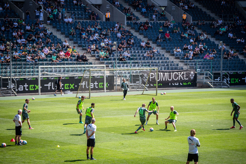 Nordrhein-Westfalen, Mönchengladbach: Fußball: Bundesliga, Trainingsauftakt Borussia Mönchengladbach.