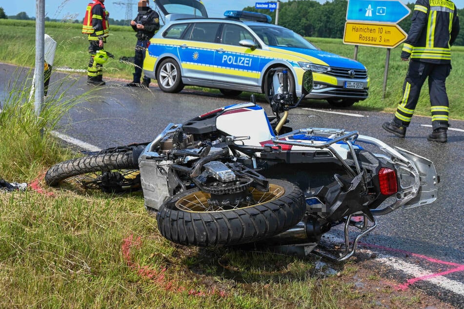 Die Straße musste kurzzeitig gesperrt werden.