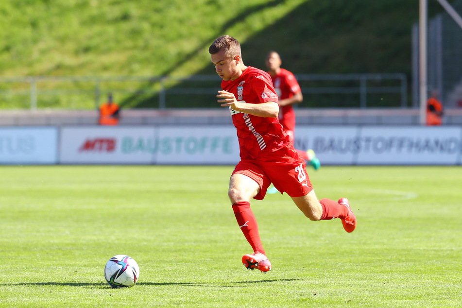 Seine Geduld hat sich ausgezahlt: Luca Horn (22) stürmte erstmals in der Startelf los.