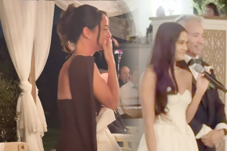 Als Braut DAS ins Mikro sagt, muss ihre Trauzeugin bitterlich weinen