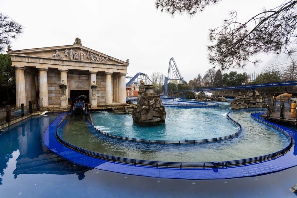 Die Achterbahn "Poseidon" ist wieder in Betrieb. (Archivfoto)