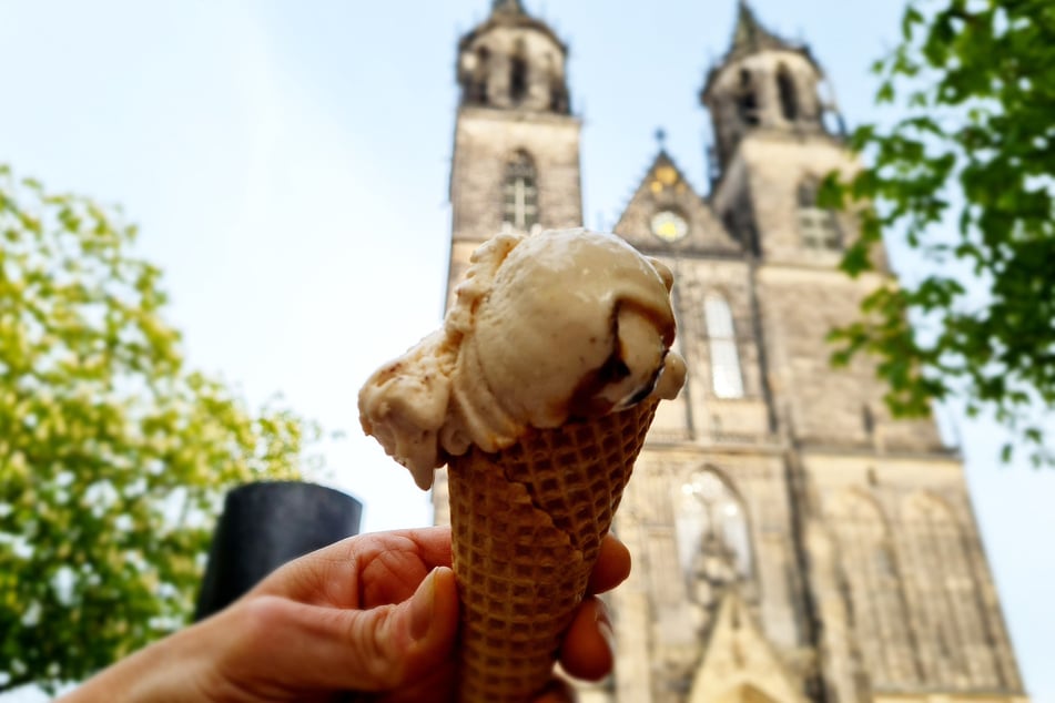In Magdeburg verlocken viele Eisdielen dazu, sich ein erfrischendes Eis zu gönnen.