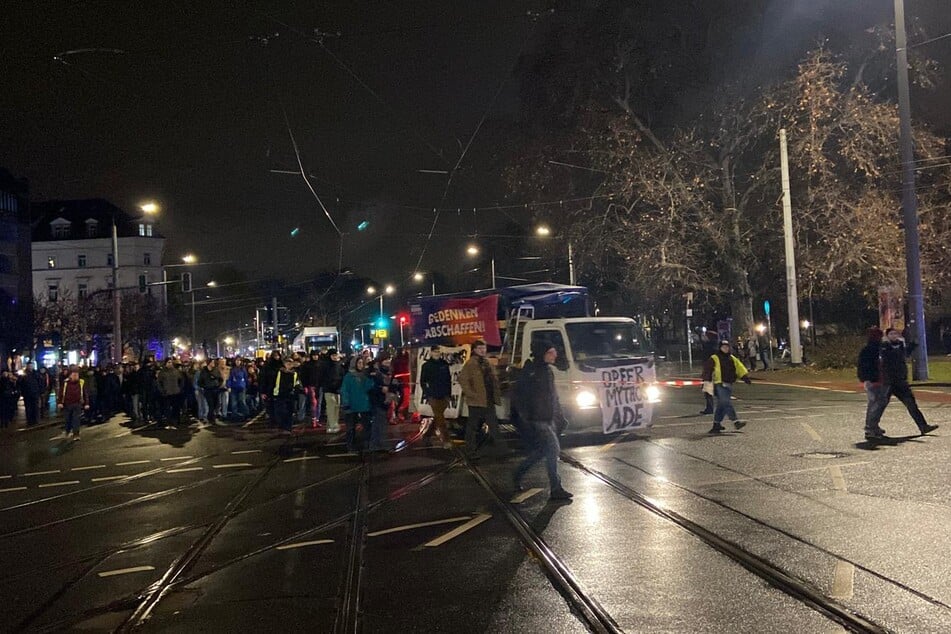 ... über den Albertplatz bis hin zum Altmarkt.