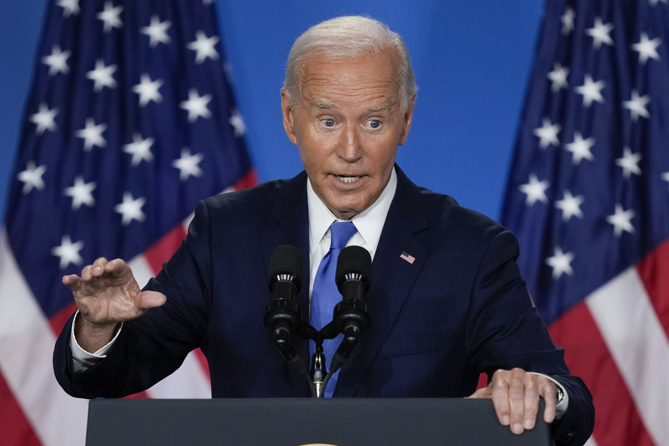 US-Präsident Joe Biden (81) hat auf dem Nato-Gipfel in Washington von einem positiven Trend in den Gaza-Verhandlungen gesprochen.