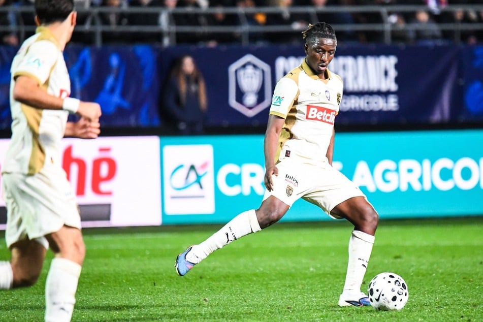 Amadou Haidara (28) bei seinem ersten Auftritt am Mittwochabend für seinen neuen Klub RC Lens.