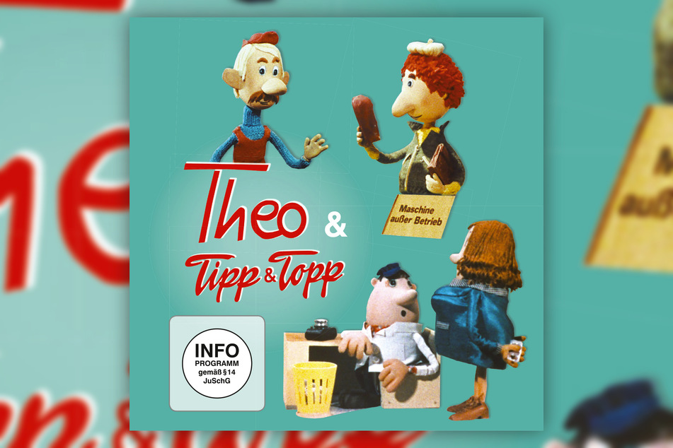 Arbeitsschutzheld "Theo" und seine Kollegen "Tipp" und "Topp" weisen in kurzen, amüsanten Geschichten auf Gefahren hin, die in der Arbeitswelt drohen.