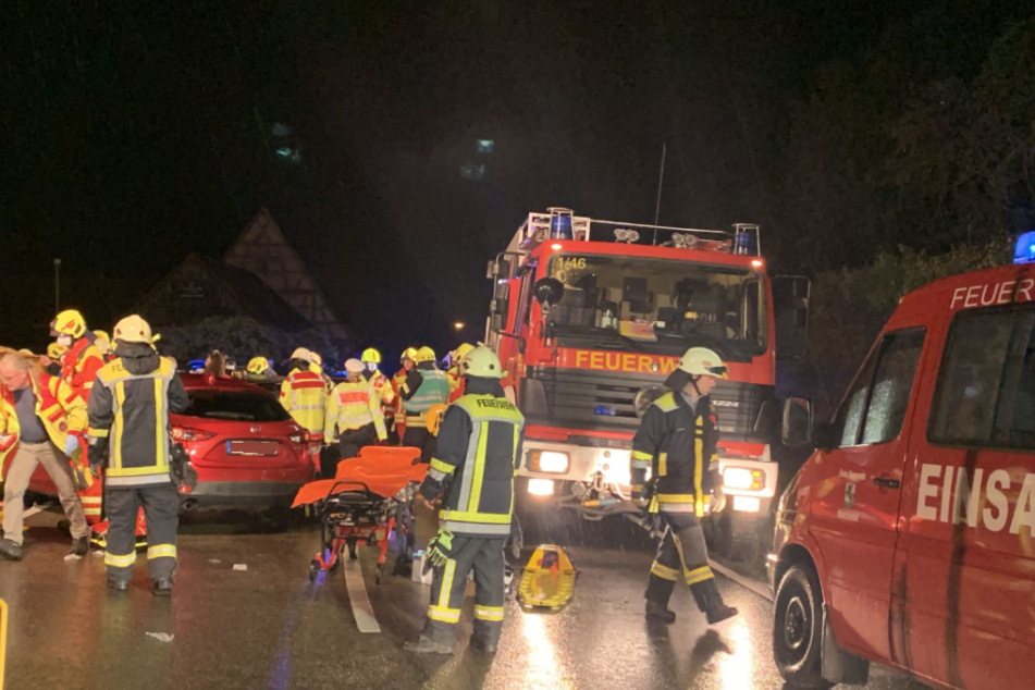 Ein Blick auf die Unfallstelle.