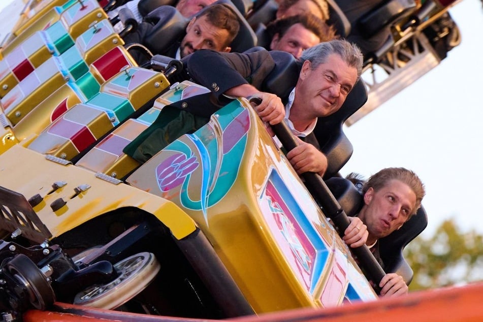 Olympische Sommerspiele in München? Bayerns Ministerpräsident Markus Söder (59, CSU, l.) und Münchens OB Dominik Krause (36, Grüne) sind an Bord.