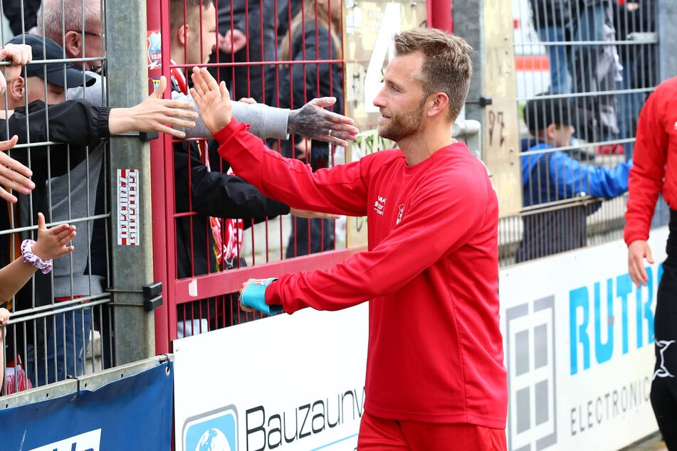 FSV-Urgestein Mike Könnecke (36) bestreitet am Sonntag sein letztes Heimspiel.