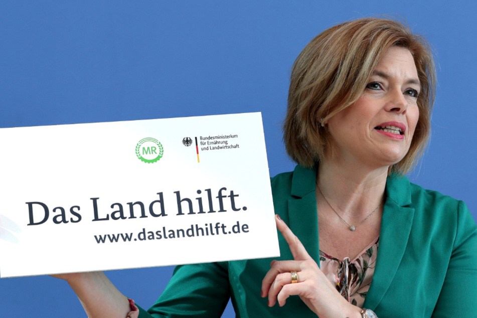 Landwirtschaftsministerin Julia Klöckner (47, CDU) hat den Bauern Unterstützung zugesichert.