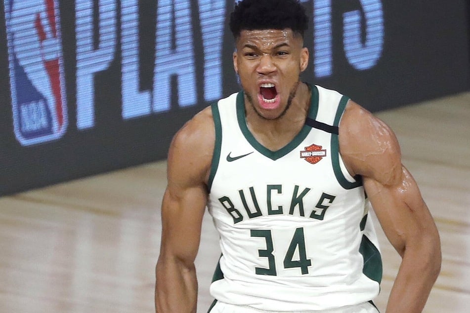 Giannis Antetokounmpo led the Bucks with 40 points as they beat the Nets to advance to their second conference finals in three years.