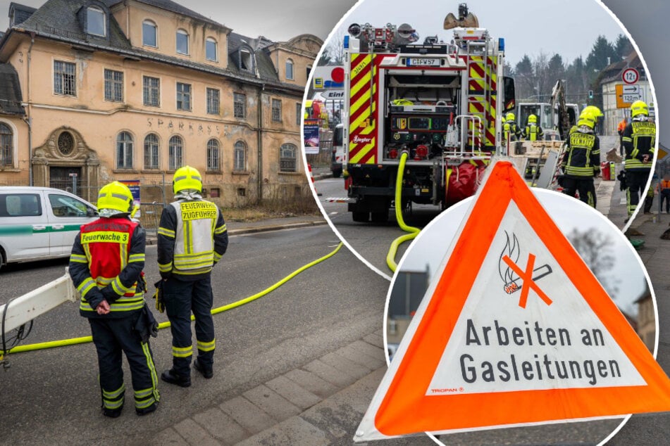 Chemnitz: Explosionsgefahr in Chemnitz: Leerstehendes Haus hätte in die Luft fliegen können!