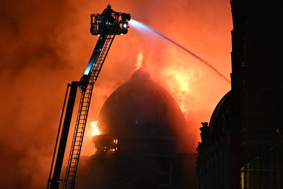 En Union Street comenzó un incendio de gran repercusión la tarde del domingo.