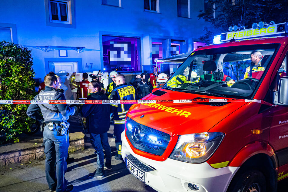 Die Einsatzkräfte rückten im Großeinsatz an.