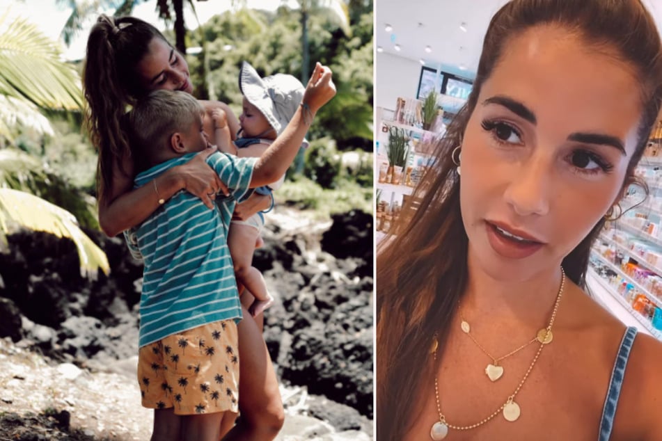 Sarah Engels (29) ist mit ihren Kindern Alessio und Solea aus dem Hawaii-Urlaub zurückgekehrt.
