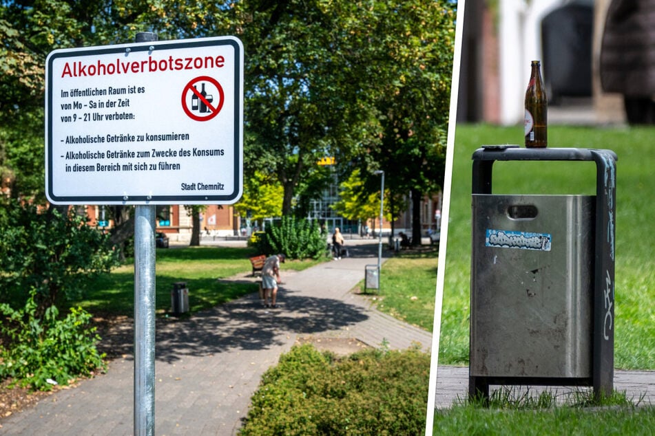 Chemnitz: Brennpunkt an der Sachsen-Allee in Chemnitz: Stadt zieht erste Bilanz zum Alkoholverbot