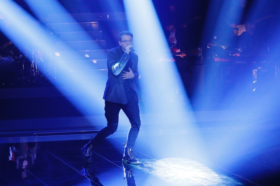 Ende der Reise. Manuel Süß (22) ist bei "The Voice of Germany" raus.