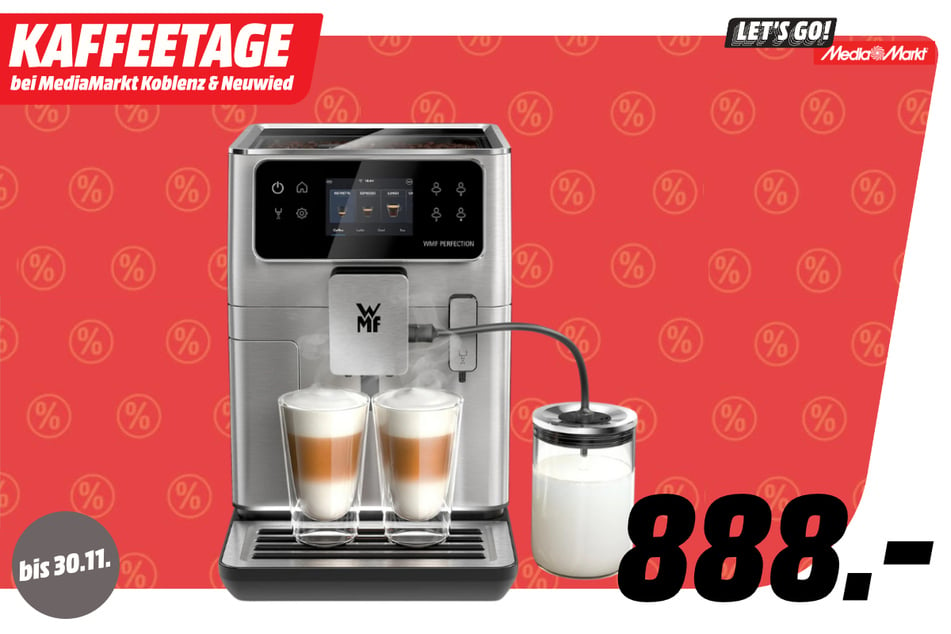 WMF-Kaffeevollautomat für 888 statt 1.299 Euro.