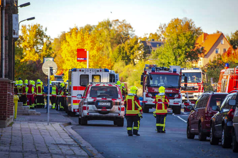 Die Polizei fand am Sonntag Sprengsatz am Straußfurter Bahnhof.