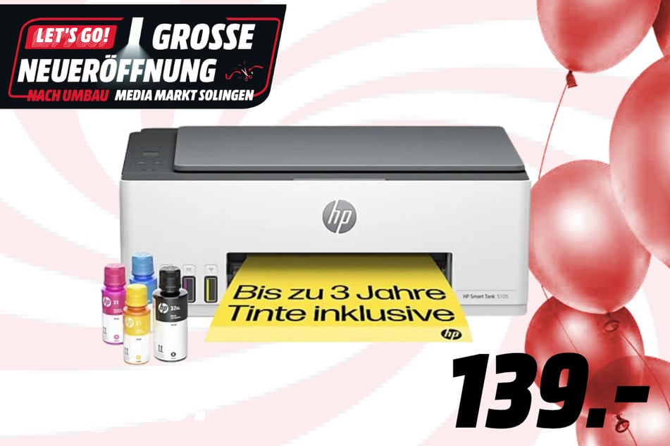 HP-Drucker für 139 Euro.