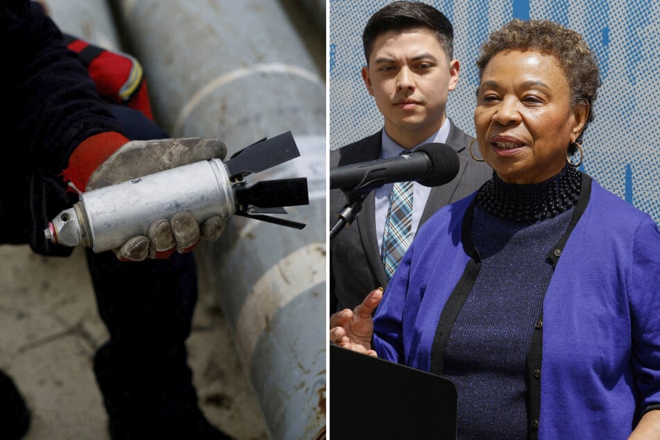Representative Barbara Lee slams US plan to send cluster bombs to Ukraine