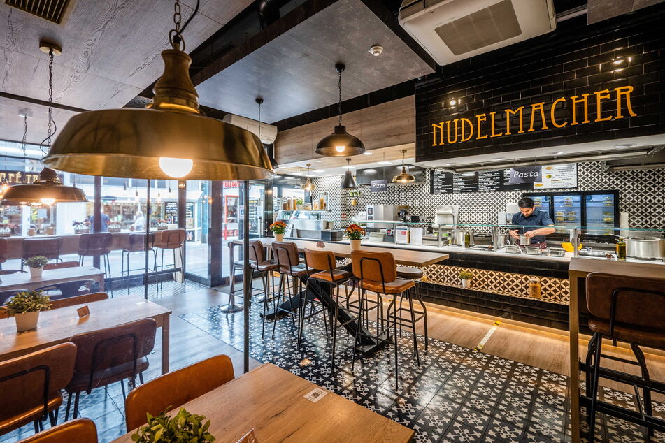 Das Nudelmacher Restaurant von Innen