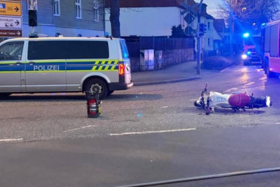 Rettungsflieger kommt mit Notarzt: Zwei Biker-Unfälle im Harz