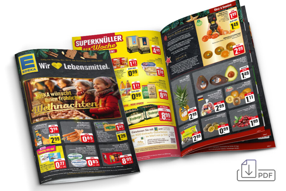 Klicken und durch den aktuellen Prospekt blättern.