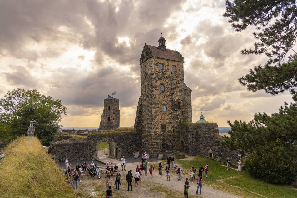 Die Burg Stolpen liefert die schaurig schöne Kulisse für die "Dracula"-Lesung.