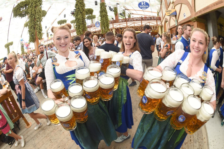 Im vergangenen Jahr wurden 5,6 Millionen Liter Bier auf dem Oktoberfest ausgeschenkt.