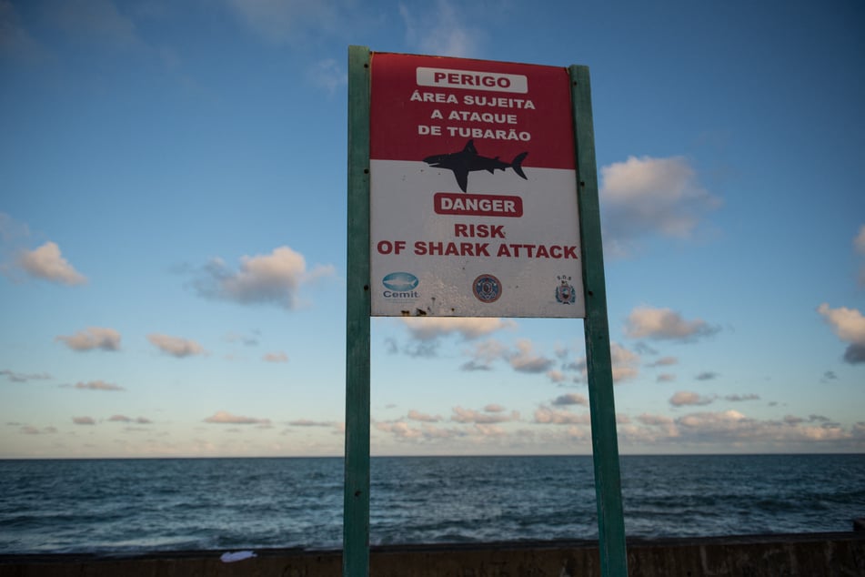 Warnschilder weisen auf die Gefahr hin, dennoch kommt es an der Küste von Pernambuco immer wieder zu tödlichen Haiangriffen. (Symbolbild)