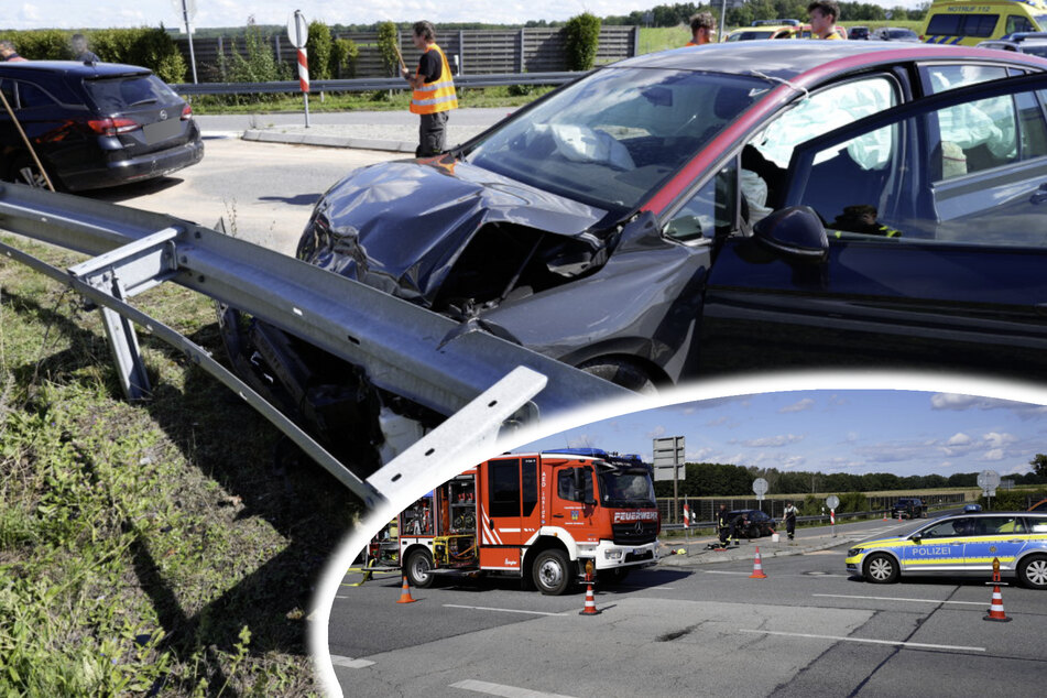 Opel und VW rauschen auf Kreuzung ineinander: Drei Verletzte!