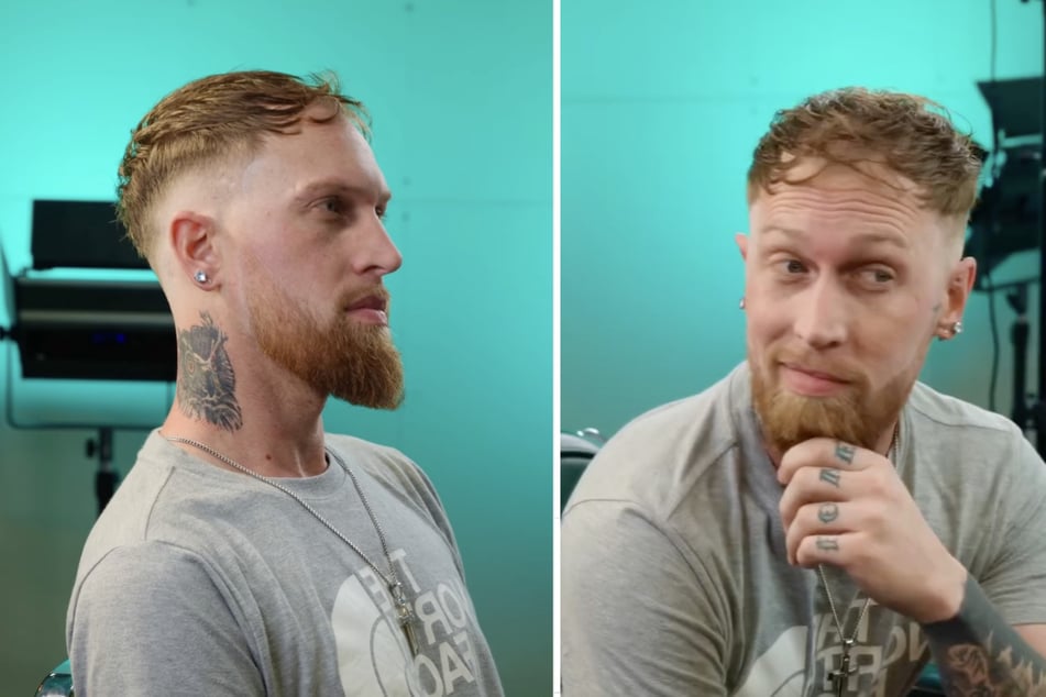 Nach dem Besuch im Salon ist der Mann kaum wiederzuerkennen!