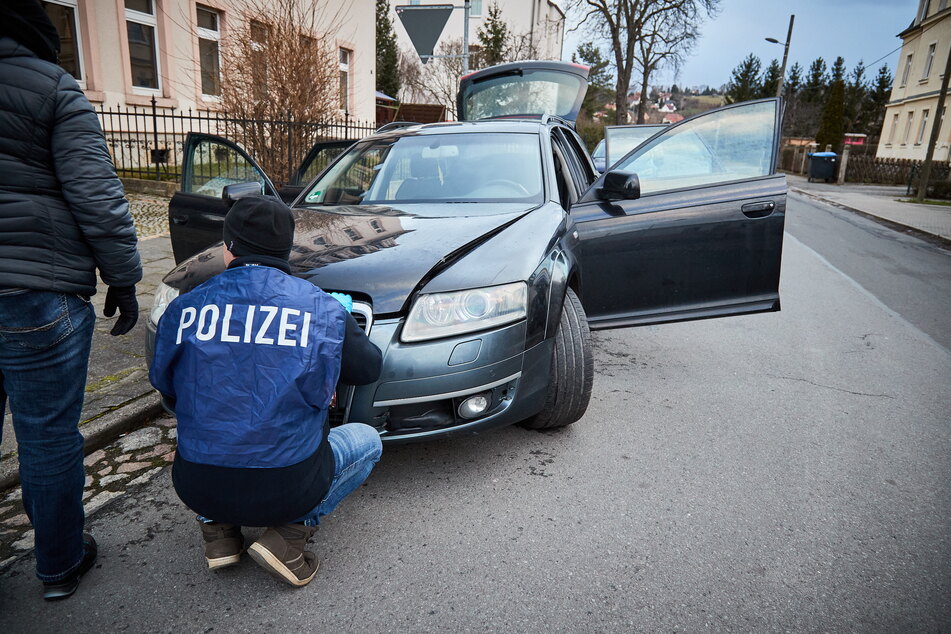 Mit diesem Audi lieferte sich Michael U. im Februar eine Verfolgungsjagd mit der Polizei.