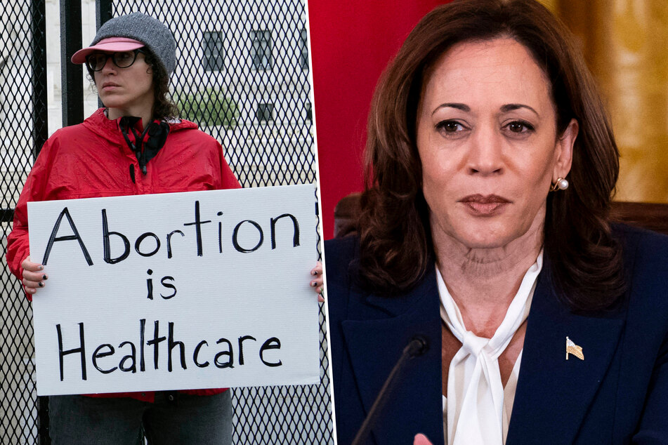 Democrats target abortion crisis as Kamala Harris campaigns in Arizona