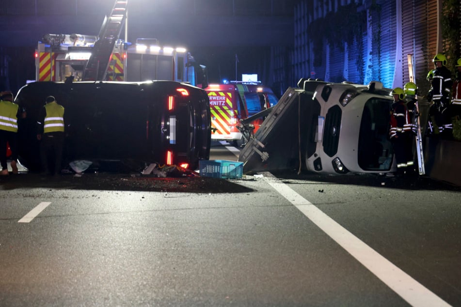 Drei Stunden musste die A4 im Unfallbereich gesperrt werden.