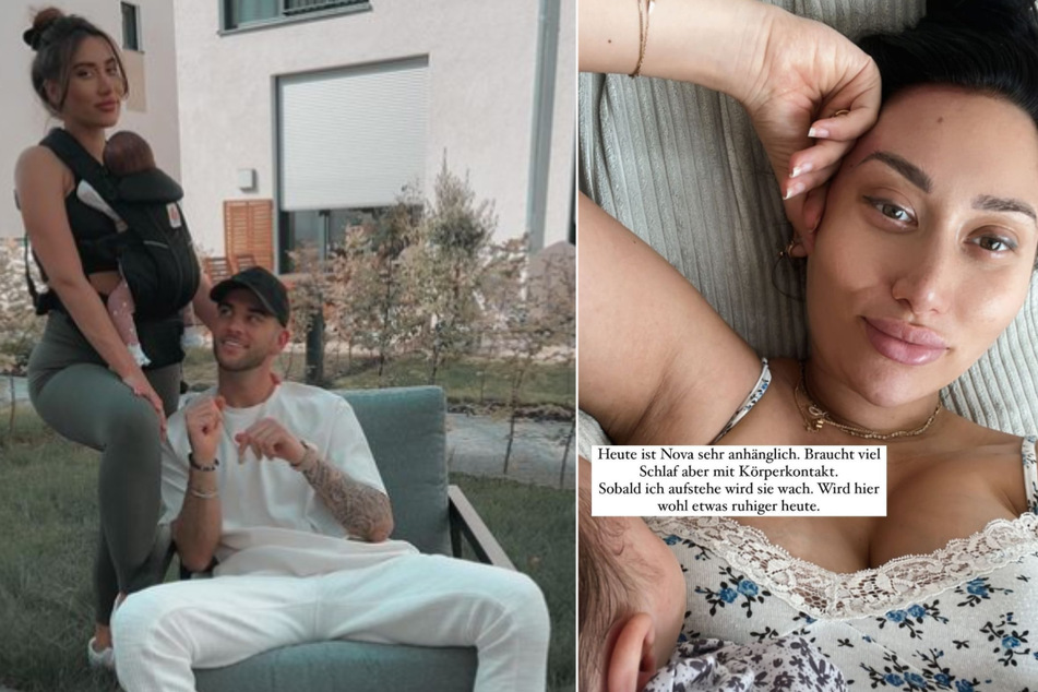 Serkan Yavuz (29) und Samira Klampfl (28) sind im Mai Eltern eines kleinen Mädchens geworden.