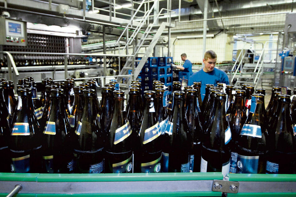 Aktuell kommt weniger Leergut zurück. Noch läuft die Produktion aber.