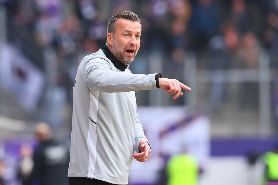 Aue-Trainer Christoph Dabrowski (47).