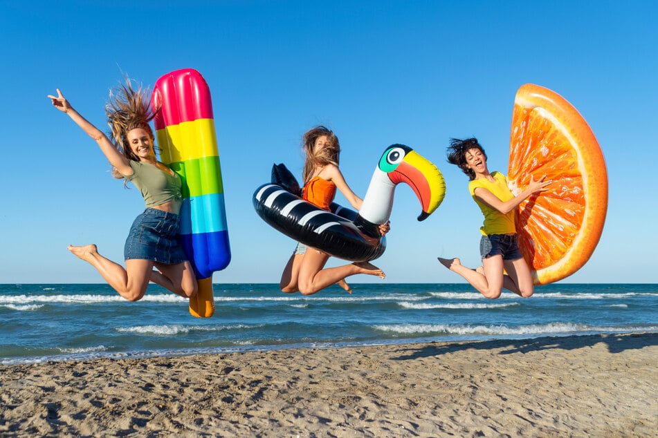Die klassische Scherzfrage: Was liegt am Strand und spricht undeutlich?