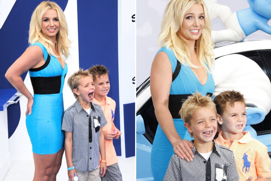 Britney Spears (l.) is in the process of reconnecting with her sons Jayden James and Sean Preston Federline after years of estrangement.