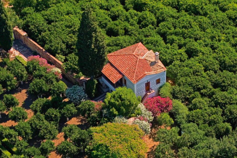 Besichtigt die wunderschöne Siedlung Kampos südlich der Stadt Chios.