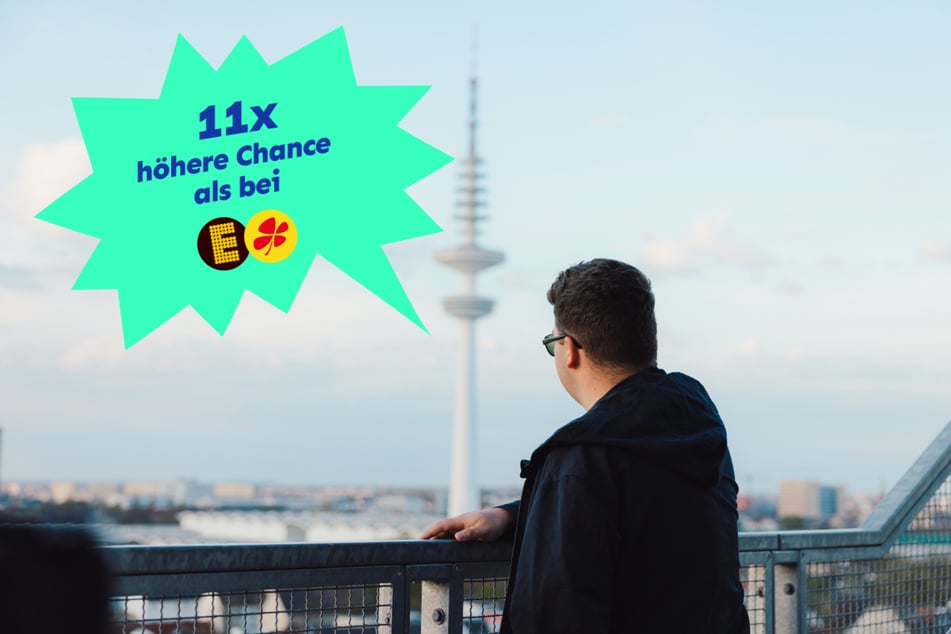 Die Gewinnchance liegt bei 1:12.620.256. Damit hat die freiheit+ Lotterie 11x höhere Chancen auf den Hauptgewinn als beim regulären LOTTO "6aus49".