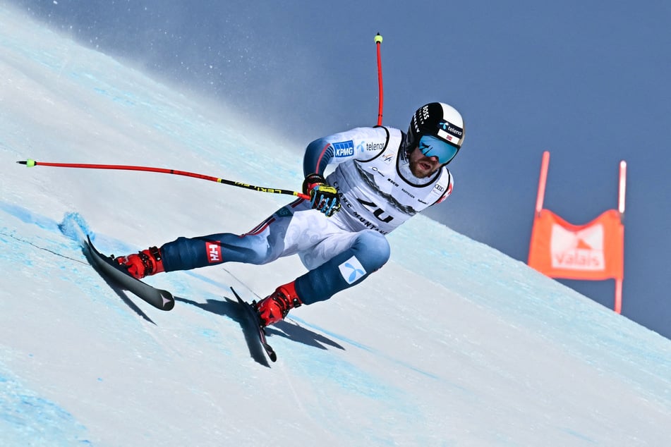 Aleksander Aamodt Kilde (34) bei der Abfahrt Anfang des Jahres in Crans-Montana, wenige Monate nach seinem Comeback. Jetzt muss der Norweger schon wieder pausieren.