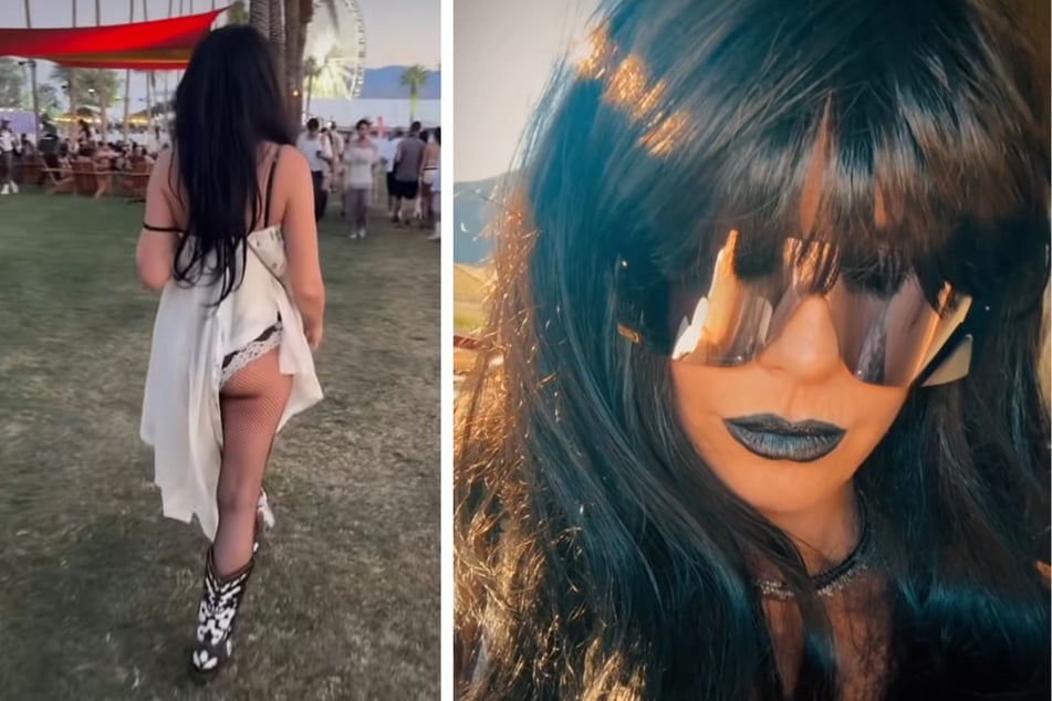 Heidi Klum (52) zieht beim Coachella-Festival alle Blicke auf sich.