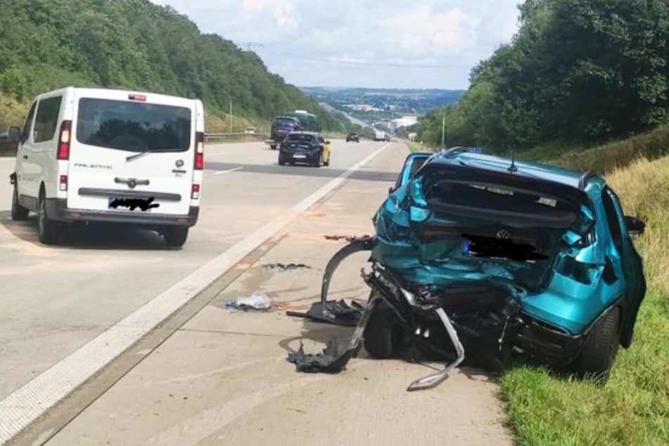 Die A4 musste zwischen Rüdersdorf und Gera-Langenberg in Richtung Chemnitz gesperrt werden.