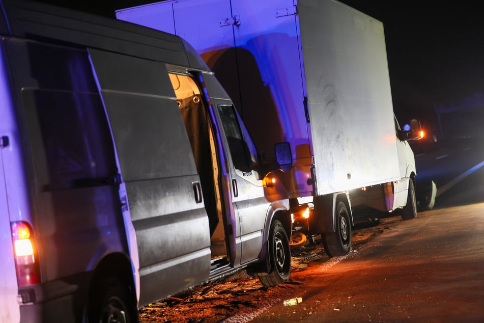 An dem Unfall auf der A3 waren am Sonntagabend insgesamt vier Fahrzeuge beteiligt.