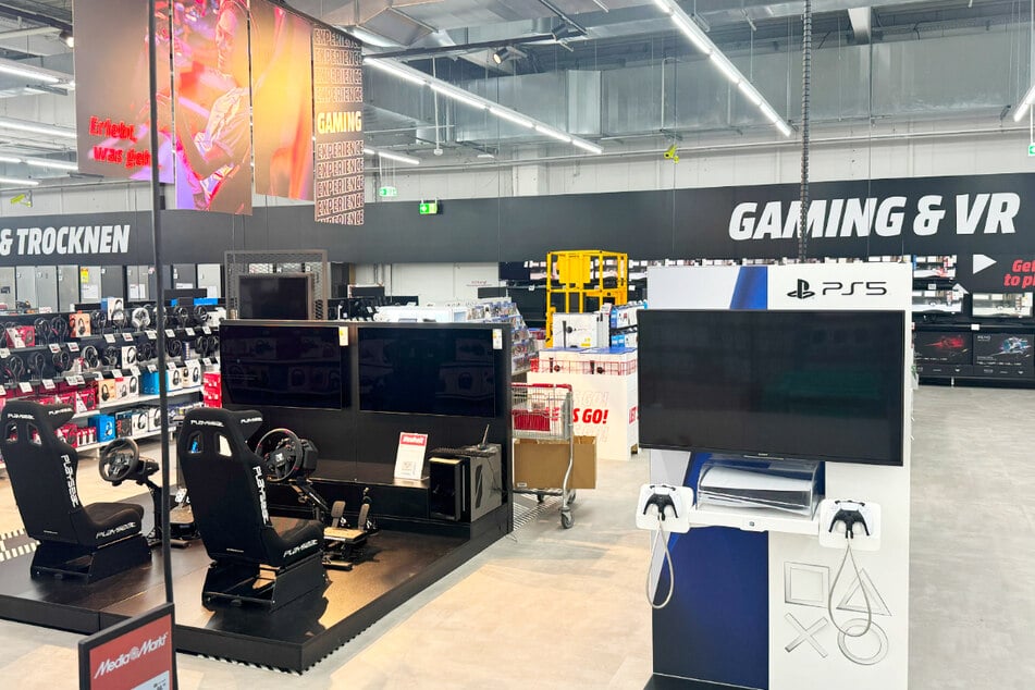 Mehr Wow nach Umbau: der neue MediaMarkt in Halle-Peißen.