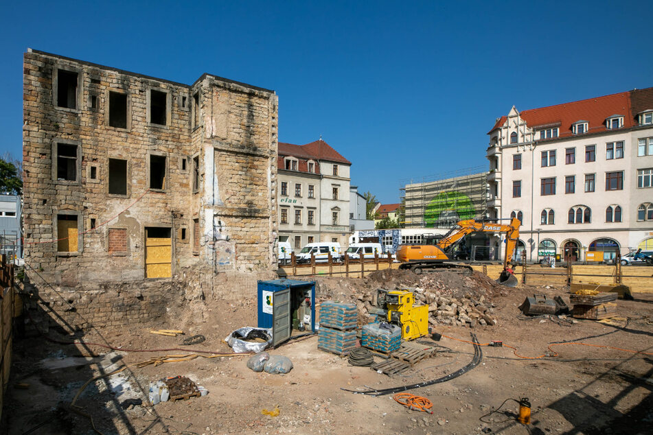 Dresden: Friedrichstadt: Aus dieser Ruine wird bald ein Hotel